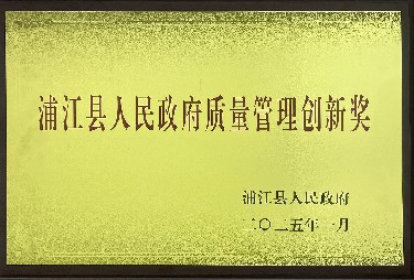 人（rén）民政府質量管理創新（xīn）獎