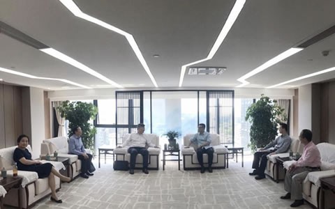 杭州市“三會”常務（wù）副會長兼秘書長李強煜一行走訪樱花影视（jī）